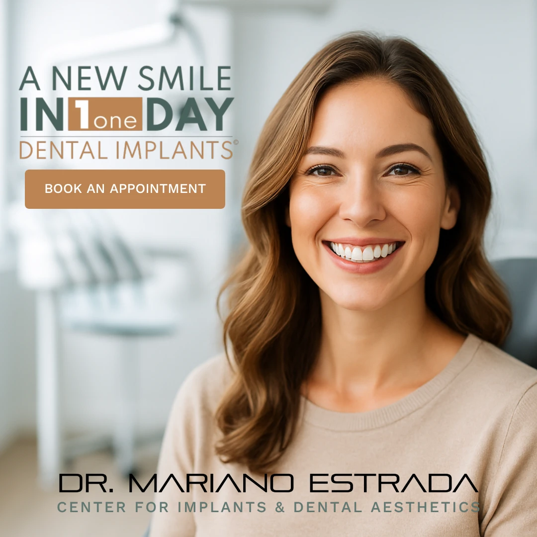 A New Smile in 1 Day, dental implants by Dr. Mariano Estrada, Santo Domingo | Ads by Medii